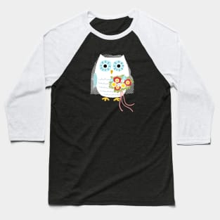 Owl Bride Baseball T-Shirt